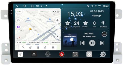 Магнитола для Suzuki Grand Vitara 2005-2016 - RedPower 053 Android 10, Быстрая, QLED+2K, CarPlay, SIM-слот