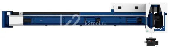 Труборез лазерный с ЧПУ HSG Laser серии R3 для резки труб