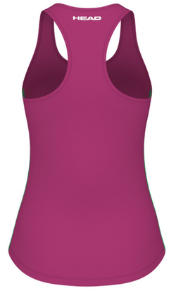 Женский топ теннисный Head Spirit Tank Top - ярко-розовый