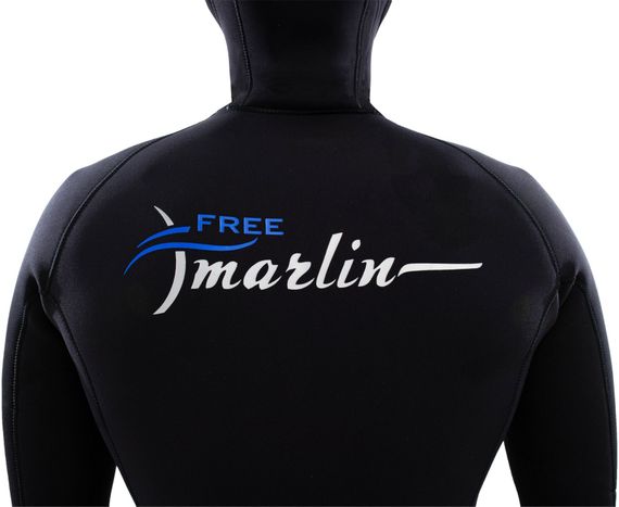 Гидрокостюм для фридайвинга Marlin Free Ultra man 3 мм черный