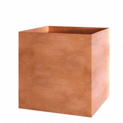 Кашпо CUBE RED CLAY 70x70x70
