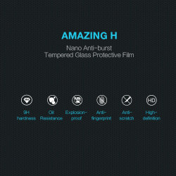 Защитное стекло с прозрачными рамками от Nillkin для iPhone 11 Pro Max и XS Max, серия H Anti-Explosion Glass Screen Protector