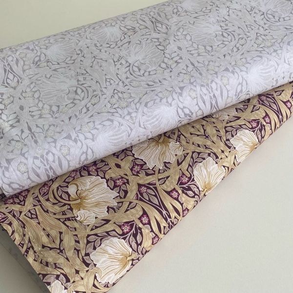 Pimpernel #3, фиолетовый, Моррис, 100% хлопок Handmade Fabrics 5
