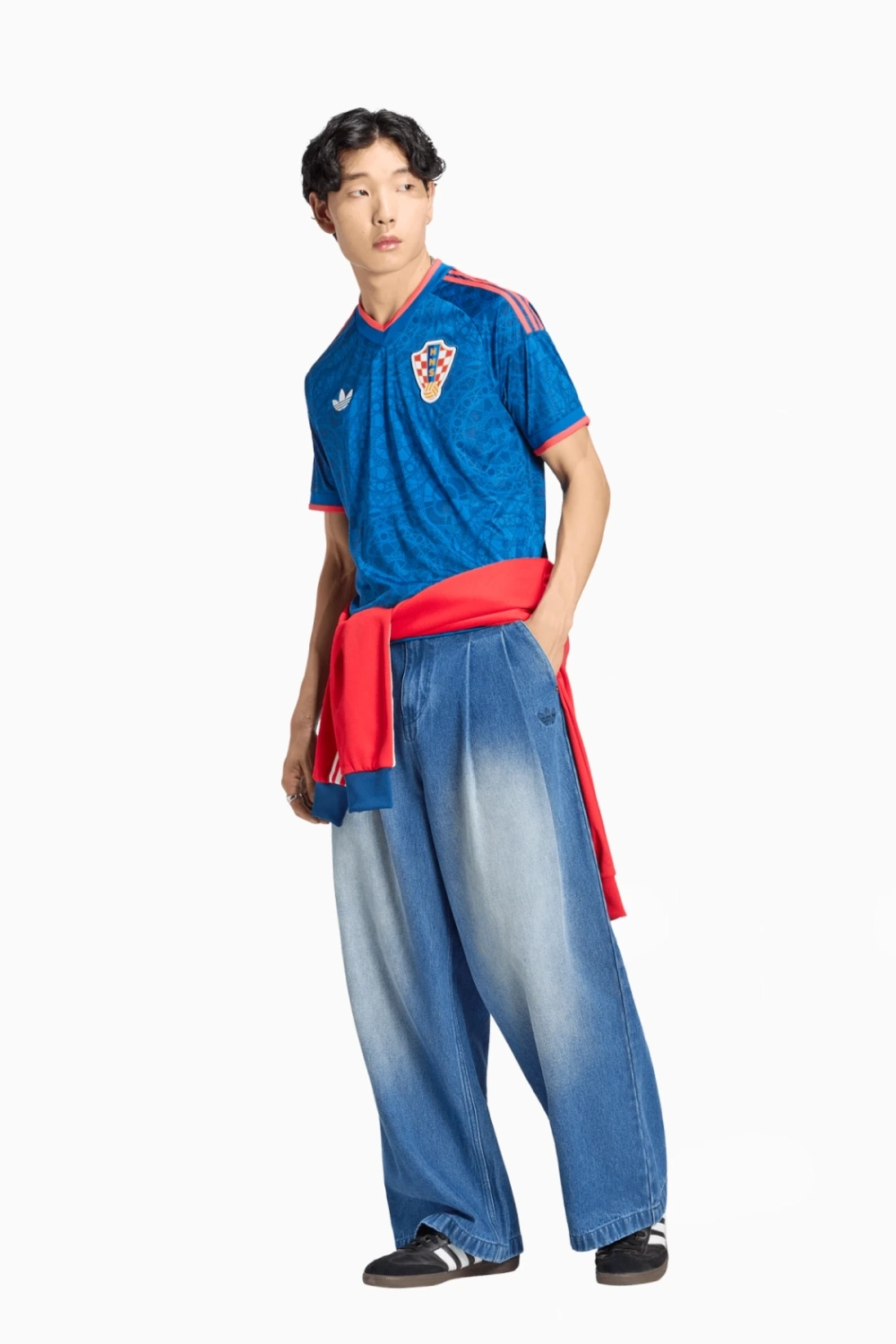 Футболка adidas Originals Croatia 2026 Away - синий