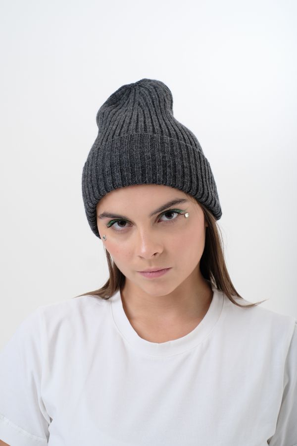 Шапка Ordinary Beanie Серая - фото 3