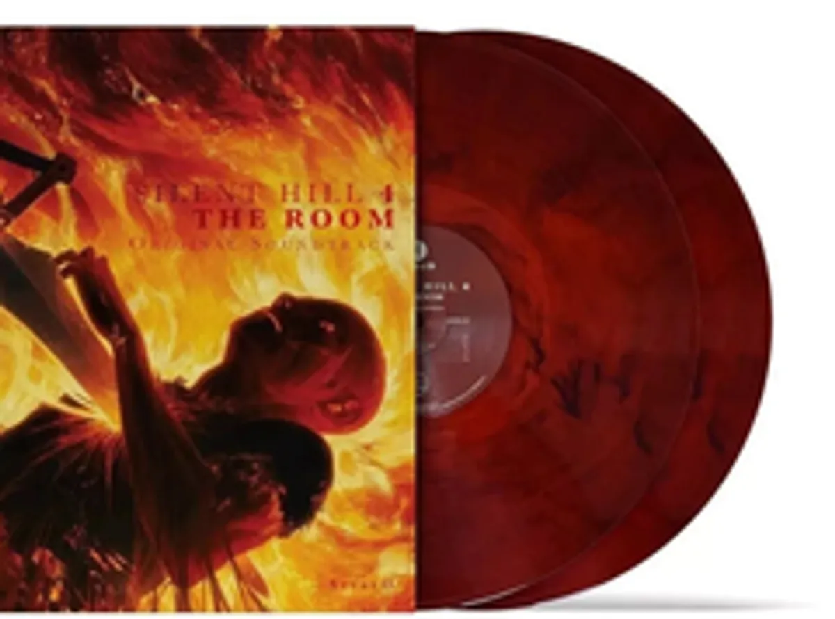Виниловая пластинка. Silent Hill 4: The Room - Original Video Game Soundtrack (Burgundy with black swirl)
