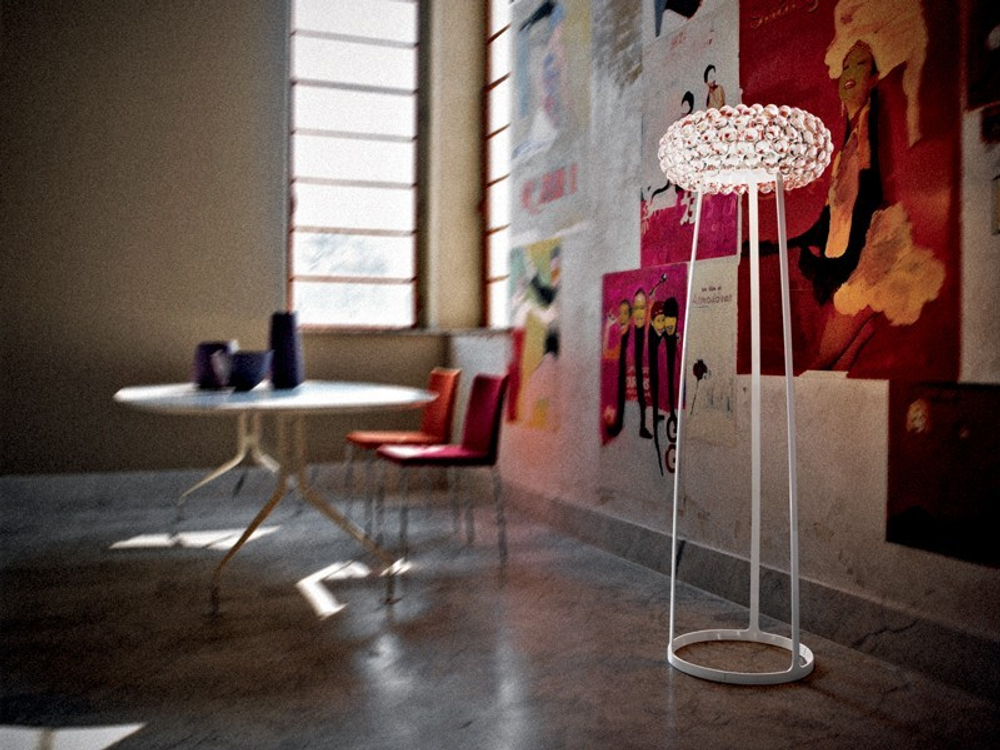 Торшер Foscarini Caboche (янтарный)