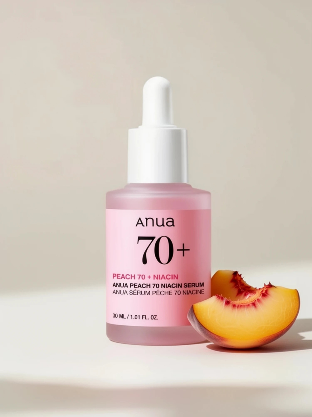 ANUA Сыворотка с экстрактом персика и ниацинамидом Peach 70% Niacin Serum