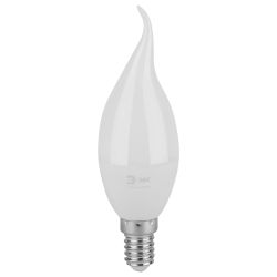 Лампа светодиодная ЭРА GREEN LINE LED BXS-8W-840-E14 GL 8Вт свеча на ветру яркий белый свет E14 | Лампы cветодиодные Свеча (B/C)