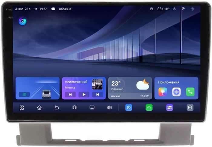 Магнитола для Opel Astra J 2010-2015 - Kuberg QLed+2K, Android 14, TS105, Быстрейшая, CarPlay, SIM-слот