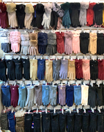Yongsheng.Эко кожа. Подклад плюш-флис.Перчатки.Мужские.10 шт в упаковке.