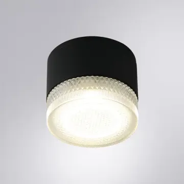 Уличный потолочный светильник 1*GX53 A1926PF-1BK черный Piautos Arte lamp