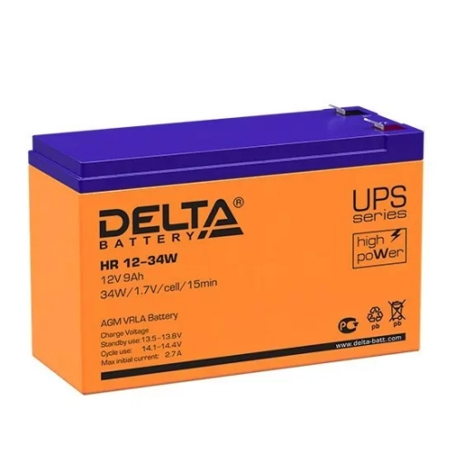 Аккумуляторные батареи Delta HR 12-34 W