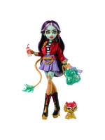 Кукла Монстер Хай Джинафаер Лонг с питомцем 3 поколение | Monster High Jinafire Long with Pet HYV58 g3 кукла-персонаж 6+