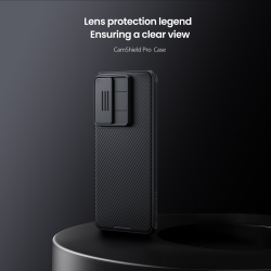 Чехол с защитной шторкой для камеры от Nillkin на Samsung Galaxy S25 Edge, серия CamShield Pro Case