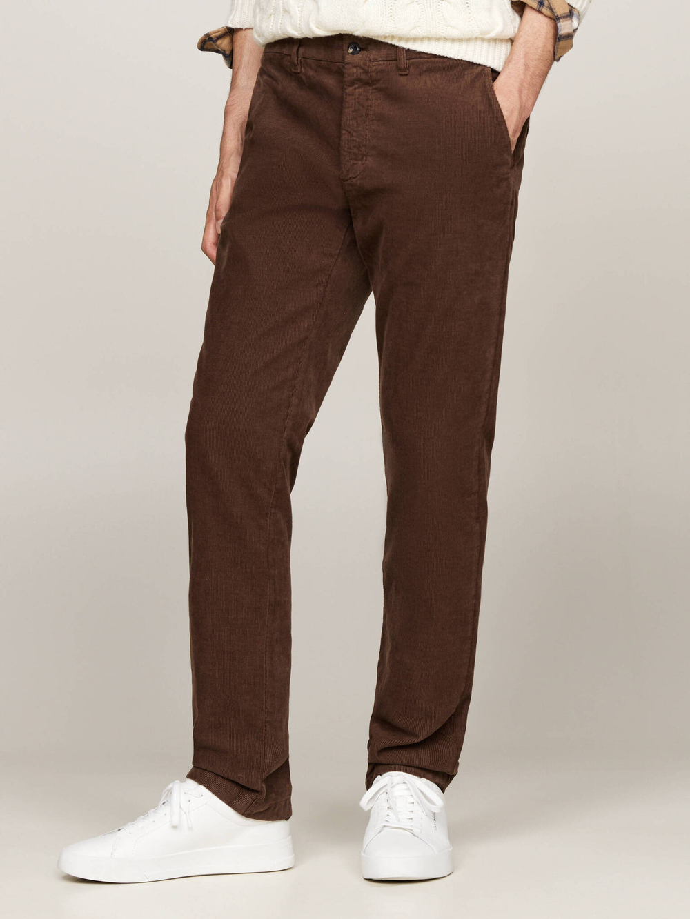 Брюки DENTON Tommy Hilfiger - коричневый(MW0MW32932)
