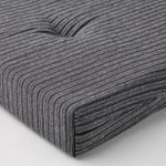 Подушка на стул IKEA JUSTINA (ЮСТИНА), Черный, 42 / 35х40х4 см