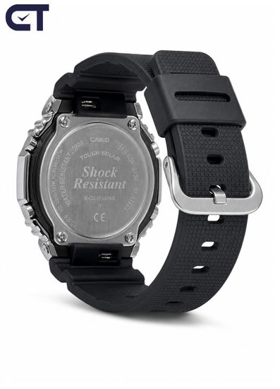 CASIO GBM-2100A-1A2DR G-SHOCK мужские наручные часы — металлическая G-SHOCK 2100 с Tough Solar и Bluetooth