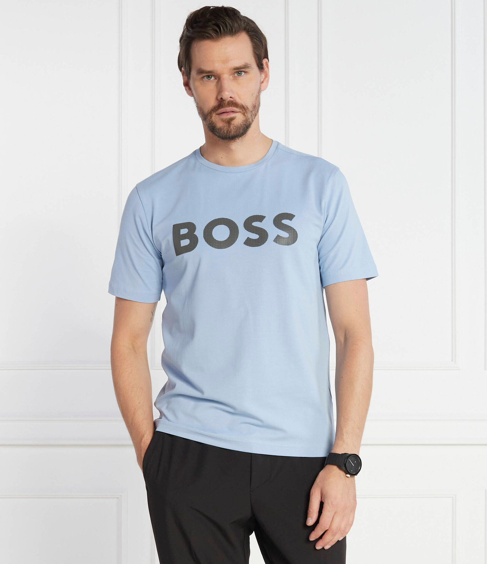 Футболка Tee 8 BOSS GREEN - голубой(50501195)