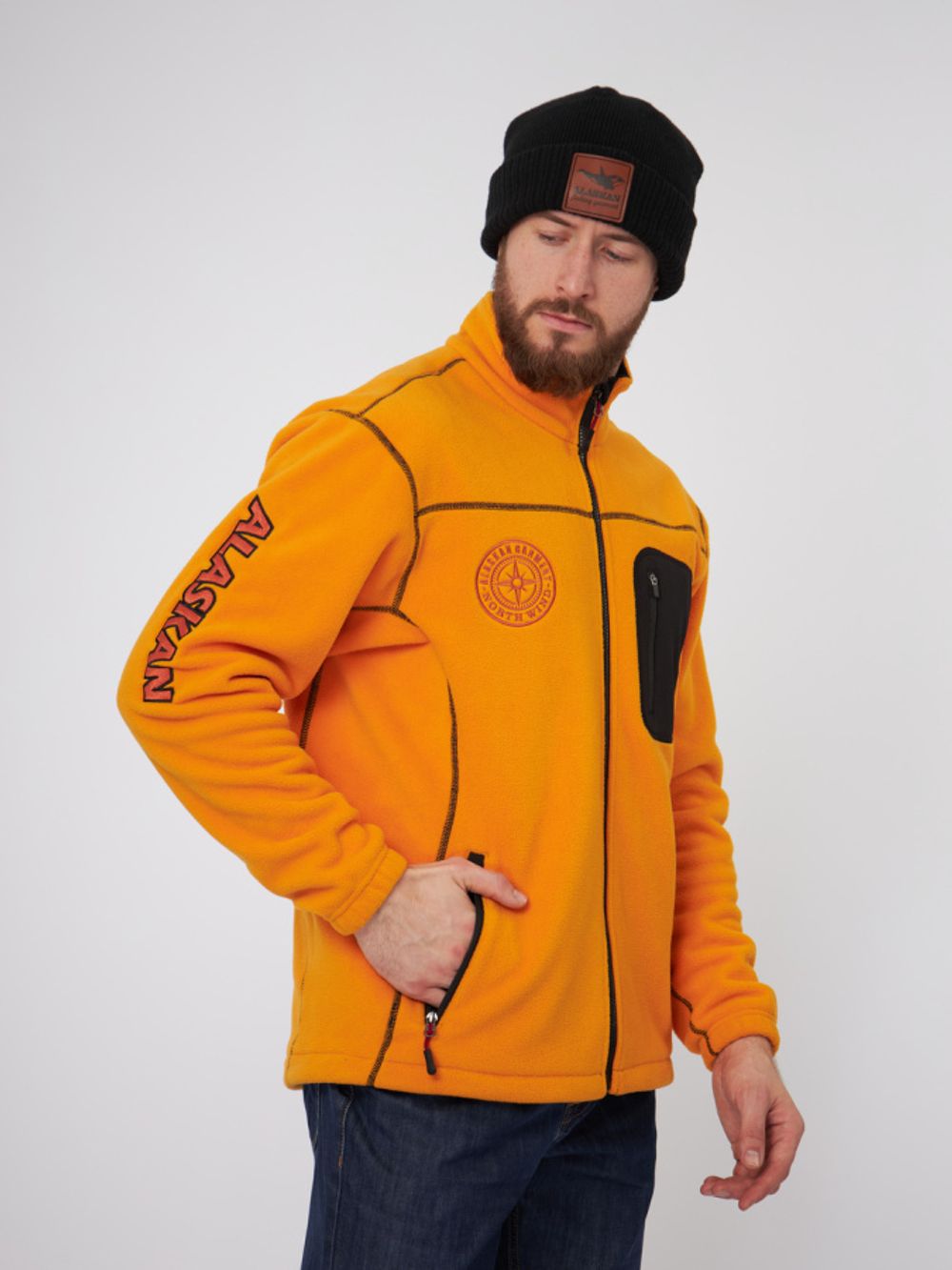 Куртка флисовая Alaskan NorthWind желтый     XS