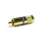Разъем RCA Van den Hul C-7.3 Цвет золотой. Синяя маркировка