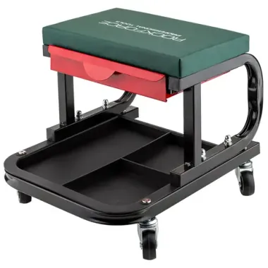 Стул слесарный передвижной с инструментальной полкой RockFORCE RF-TR6301
