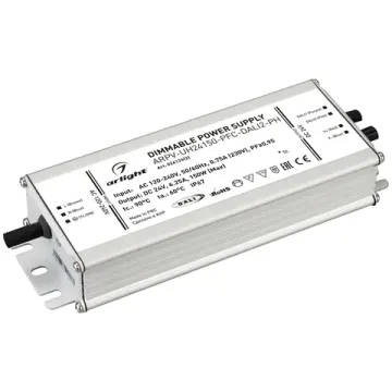 Блок питания 150W 24V 6.3A IP67 ARPV-UH24150-PFC-DALI2-PH 026126(2) Arlight