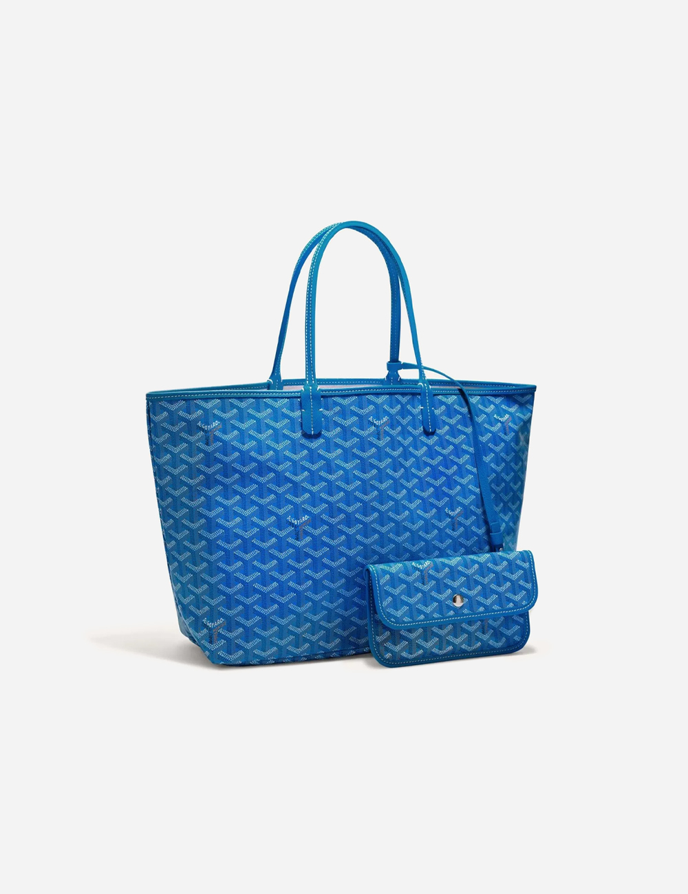 Goyard Saint Louis PM Bag "Sky Blue"