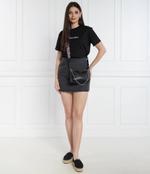 Кожаная сумка через плечо + поясная сумка Emporio Armani - черный(Y3H317 Y478E)
