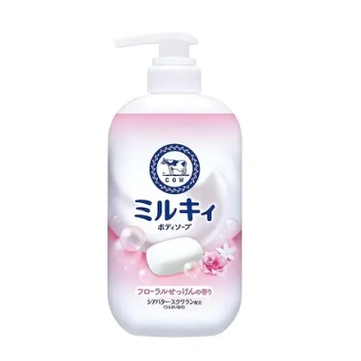 Молочное увлажняющее жидкое мыло для тела с цветочным ароматом «Milky Body Soap» 500 мл