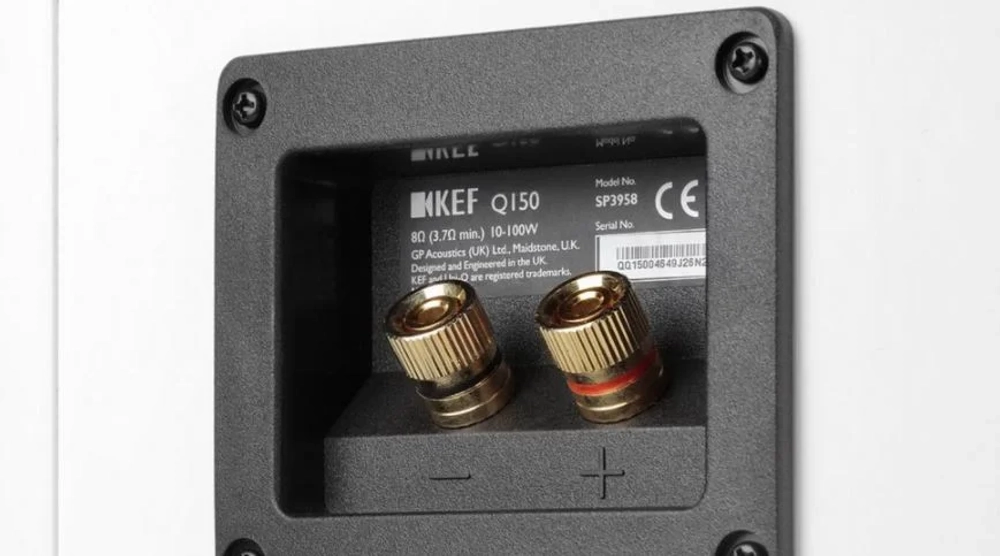 KEF Q150 Satin Black 2-полосная полочная пассивная акустическая система (пара)