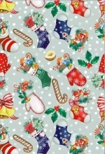 Полотенце кухонное «SPARKLE - Новогодние игрушки» 40*58 см, микрофибра 210 гр/м2