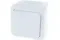 Выключатель Legrand Quteo 1-клавишный накладной IP44 белая 25991