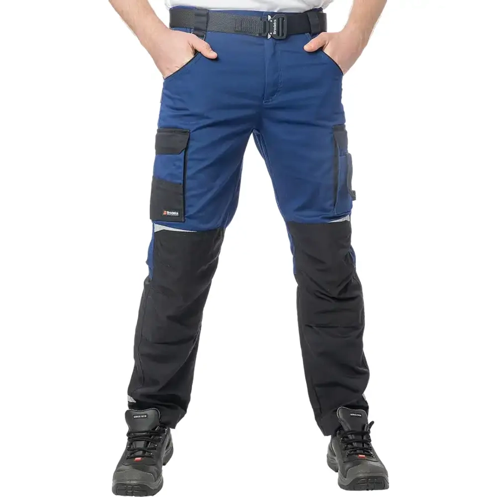 Брюки KS302, синий/черный (54) Brodeks KS302NAVY54