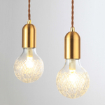 Подвесной дизайнерский светильник Crystal Bulb от Lee Broom (10 подвесов)
