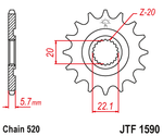 Звезда JTF1590.13