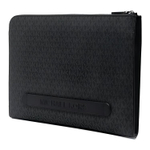 MICHAEL KORS Calfskin Laptop Bag Men"s Black