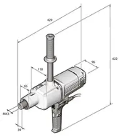 Двухскоростная аккумуляторная ударная дрель-винтоверт FEIN ABS 18 Q SELECT