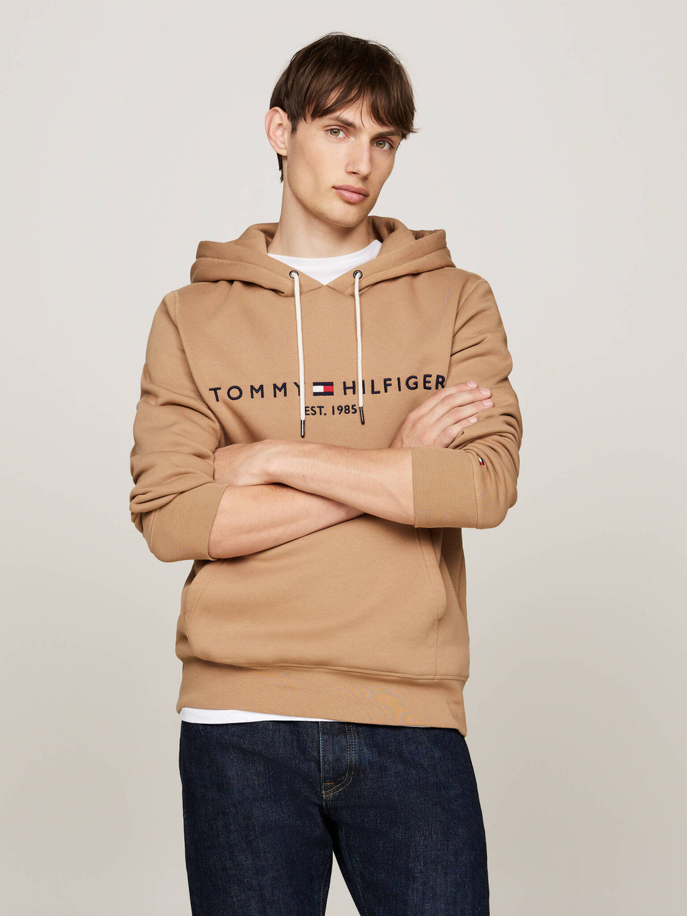 Худи Tommy Hilfiger - песочный(MW0MW11599)