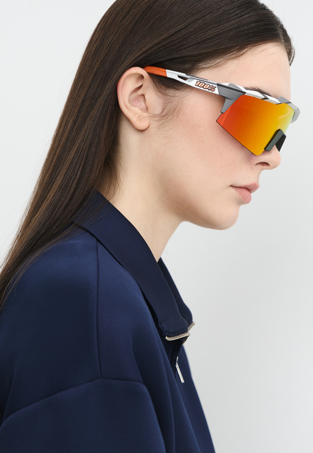 Спортивные очки с диоптриями 100% SPEEDCRAFT SL - Soft Tact Grey Camo - HiPER Red Multilayer Mirror Lens
