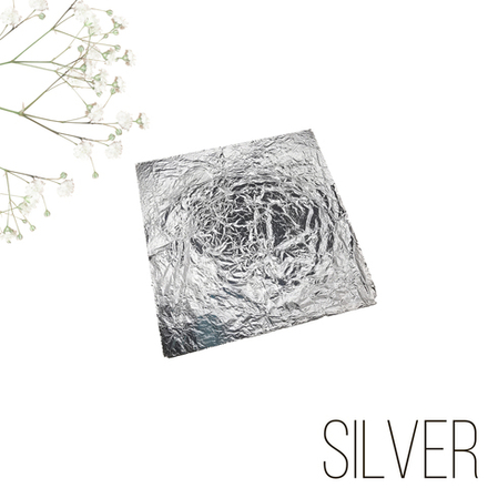 Поталь-фольга ItalySilver, 100шт., 16х16см