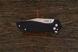 Нож складной CJRB J1928-BK Riff, клинок 87мм, сталь AR-RPM9, рукоять G10