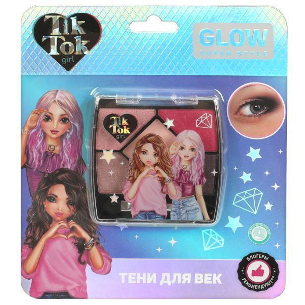 Тени д/век 5цв. 4,8г. YS096499TTG (Tik Tok girl)
