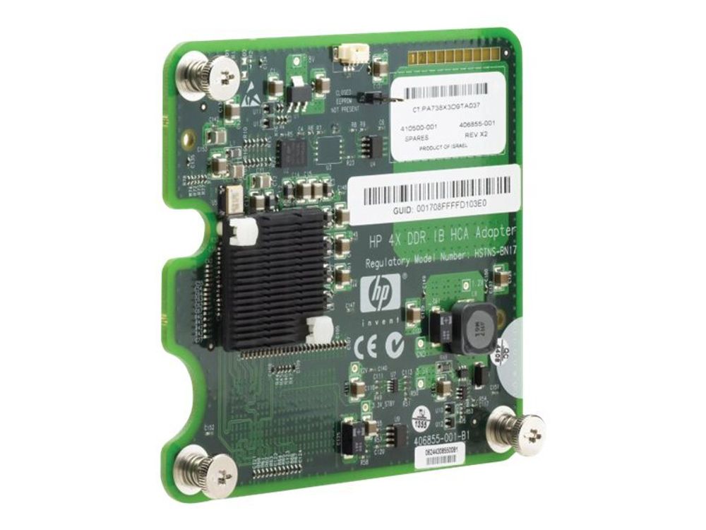 Контроллер HP 4X DDR IB Dual Port Mezz HCA Adapter HSTNS-BN32