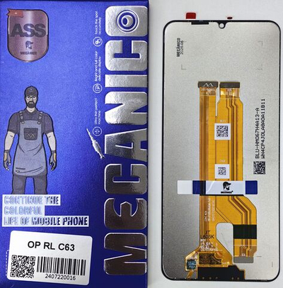 Дисплей Realme/ Oppo C63/ C61/ Note 60/ 60X/ Narzo N63; Mecanico ASS (ORG New)