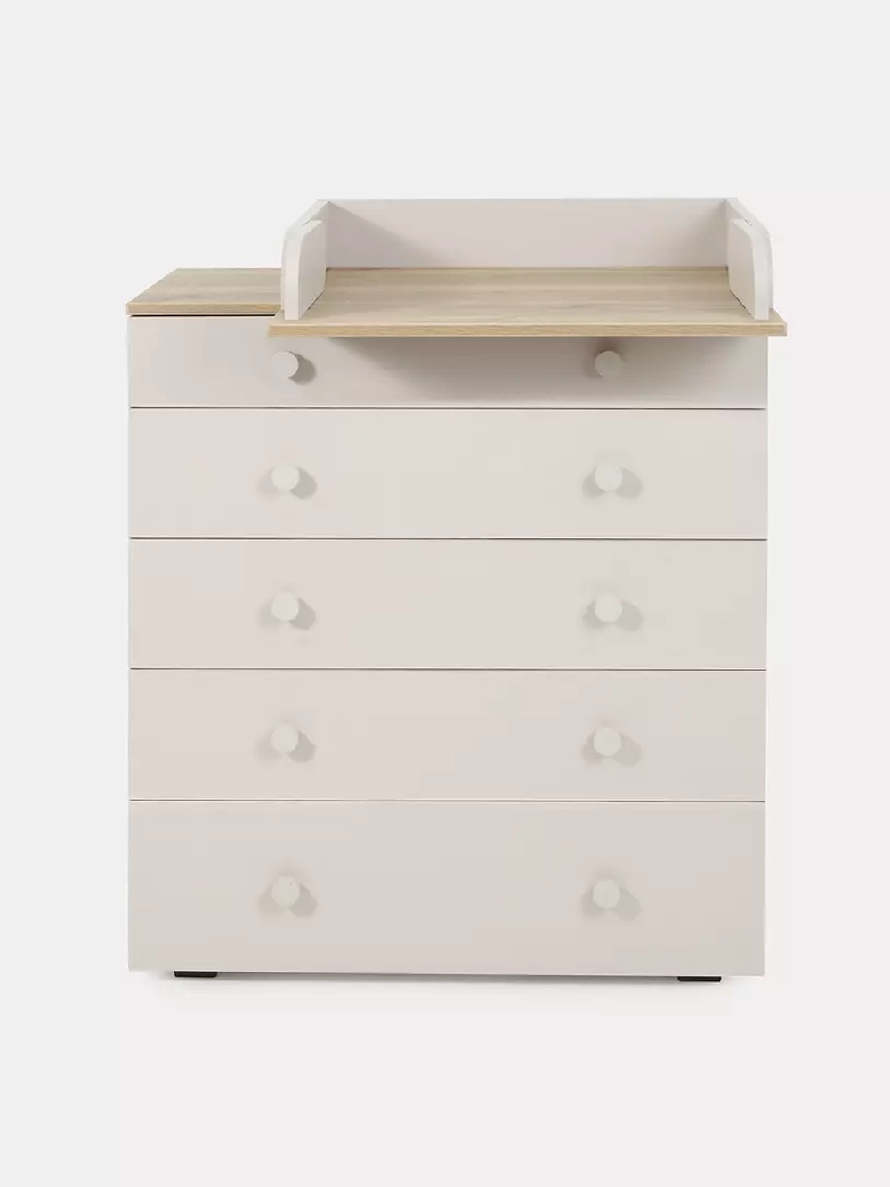 Комод RANT "LEVI" 80 см 5 ящиков с органайзером (арт.128) Crystal Beige