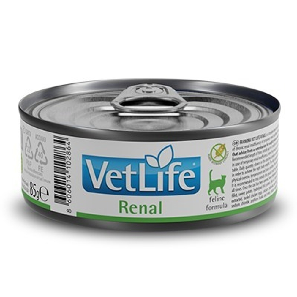 Farmina Vet Life Renal консервы для кошек 85 г