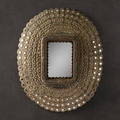 Зеркало настенное Restoration Hardware Пикок