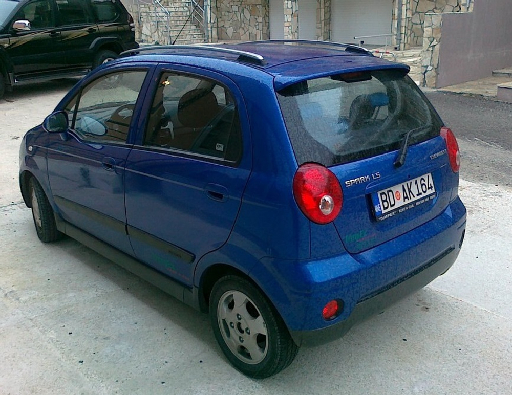Арка правая Chevrolet Spark 2005-2009 (Polcar)
