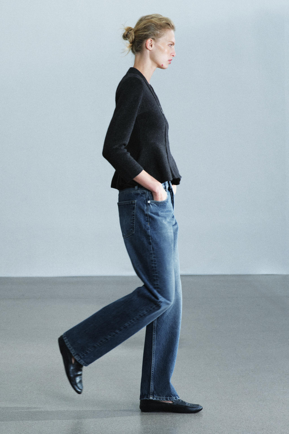 КУРТКА ИЗ ШЕРСТИ С БАСКОЙ — ZARA
